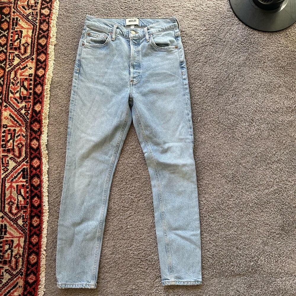 Agolde Nico High Rise Slim Jeans